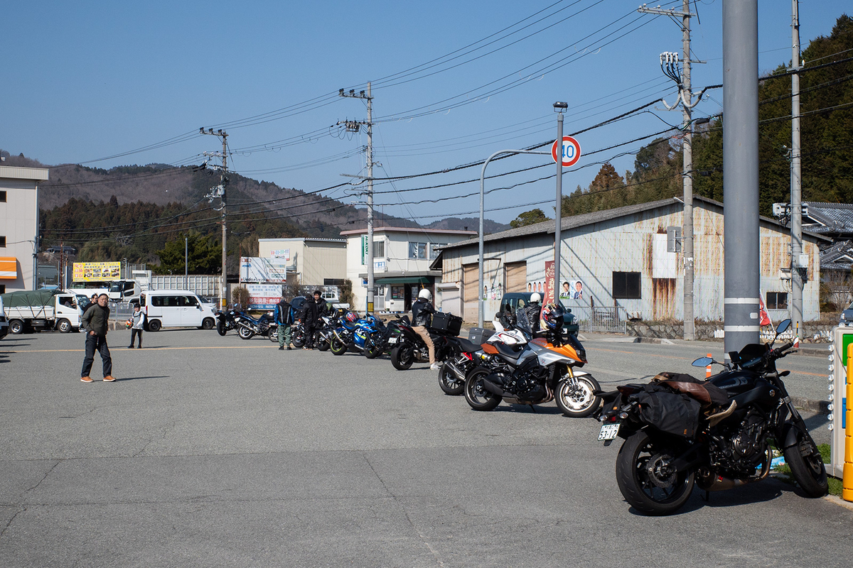 大阪のバイクの聖地、余野ファミリーマート