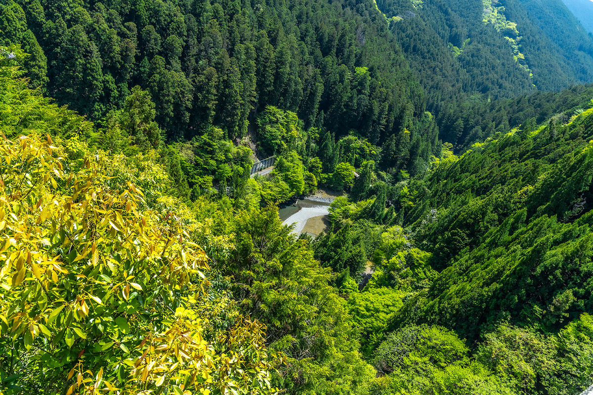【奈良県の絶景スポット】大峰山のナメゴ谷までバイクツーリング
