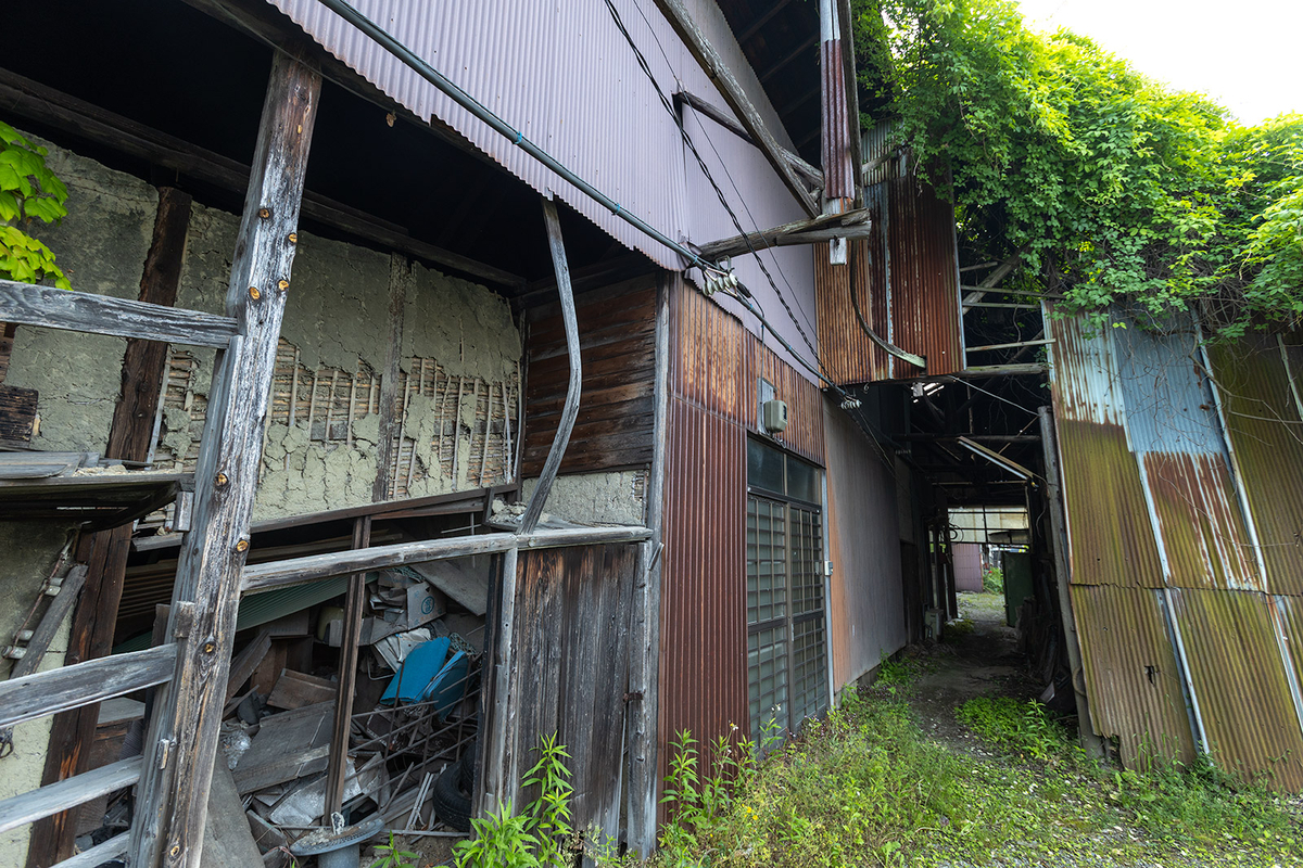 奈良県柳本廃墟アパート