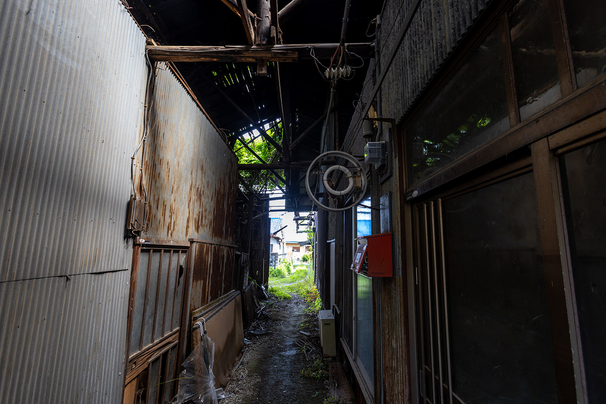 奈良県柳本廃墟アパート