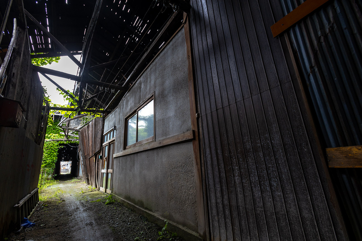奈良県柳本廃墟アパート