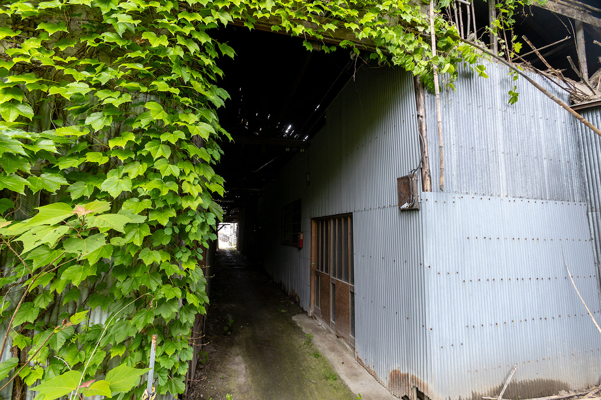 奈良県柳本廃墟アパート