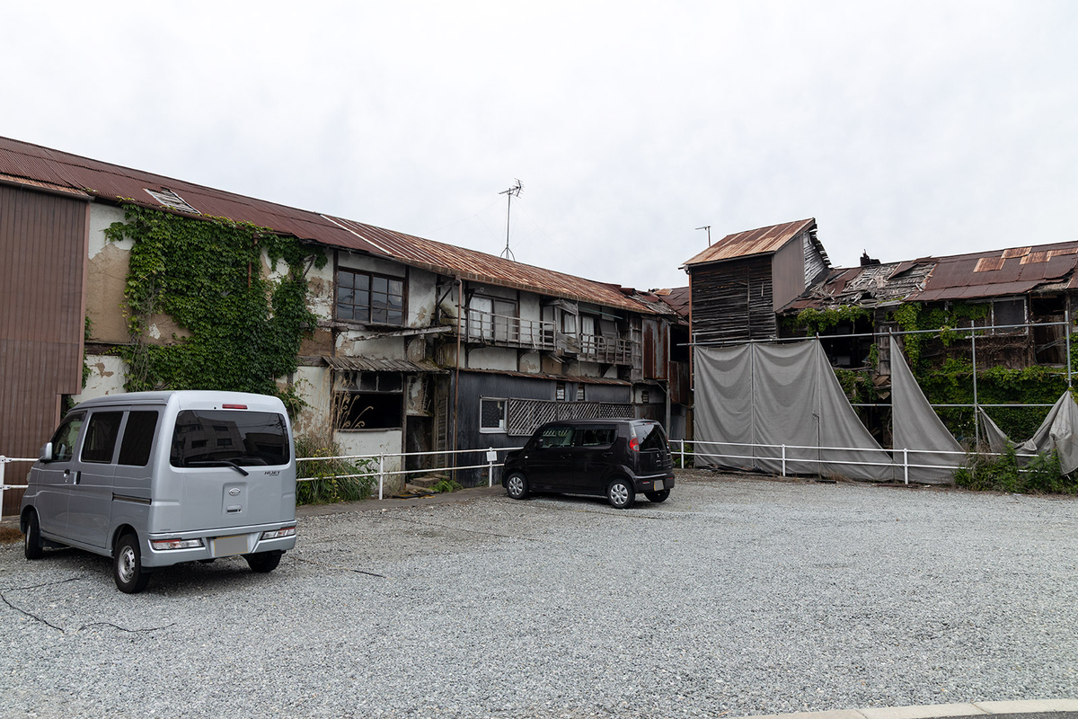 奈良県大淀町の廃墟商店街