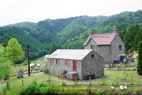 ひつじのショーンの牧場エリア