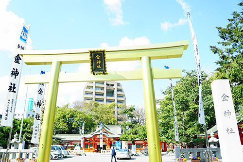 岐阜市の金神社（こがねじんじゃ）