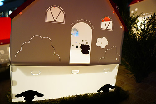 ミニチュアハウスのキティ