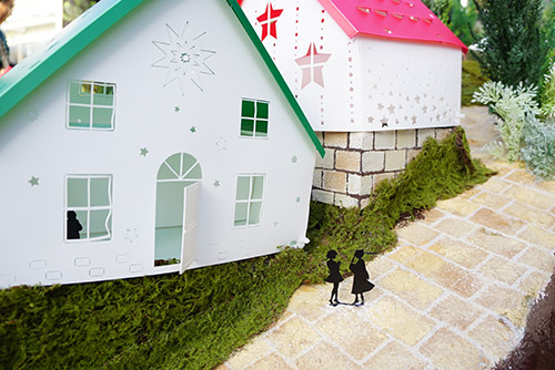 何かしら会話中のまちの住人