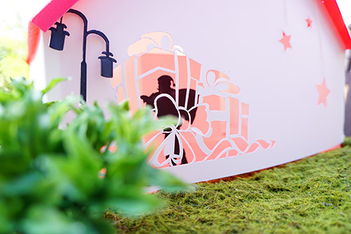 ミニチュアハウス星降るまちのサンタさん