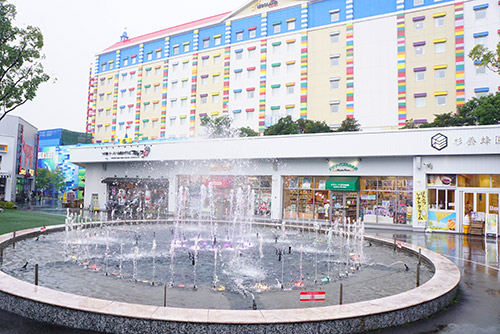 踊る噴水ショー