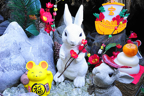 三輪神社のうさぎ