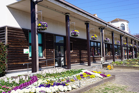 戸田川緑地のレストハウス