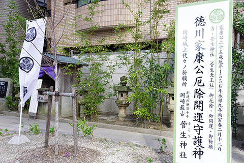 徳川家康が厄除・開運祈願した菅生神社