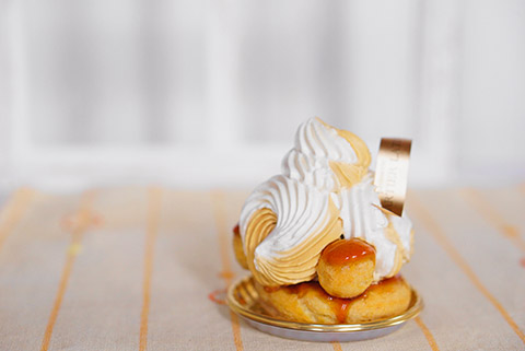 カルチェラタンのコーヒー風味のケーキ