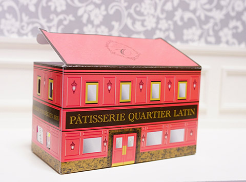 お店のデザインのオリジナルギフトボックス