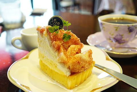 ルカフェアンドールのいちじくタルト