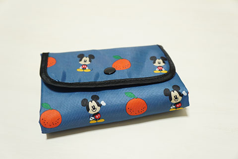 ディズニーファンタジーの折り畳みショッピングバッグ