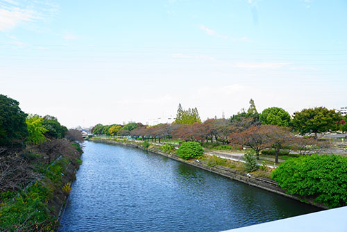 名古屋市港区の荒子川