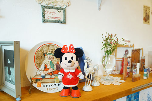 東岡崎のガーデンママでマイぬいもーずのミニ江さん記念撮影