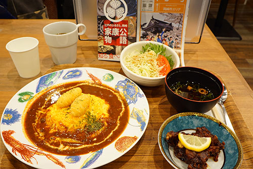 八丁味噌デミグラスソースのミニオムライスセット