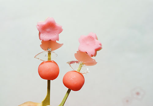 桜屋菓舗の舞のかんざし