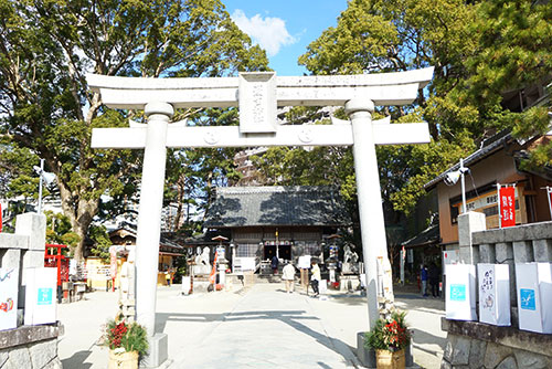 岡崎で最古の神社、菅生神社