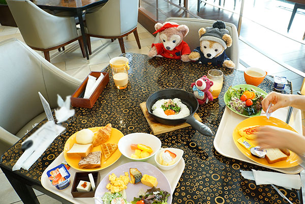 朝食ビュッフェ