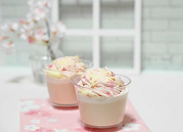 セブンイレブンのさくらミルクプリン