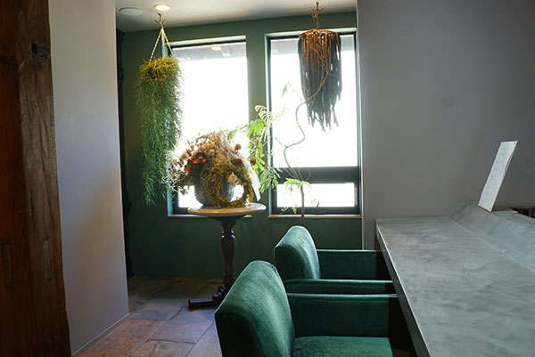 アシェットデザート専門店Lyriqueの店内