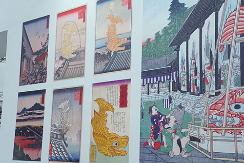 名古屋城の金鯱展