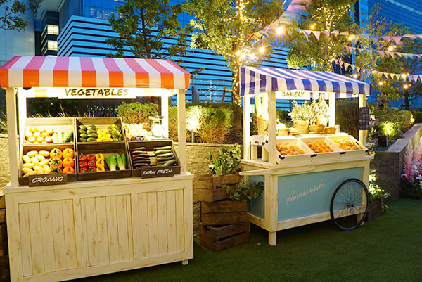 夕暮れのピクニックスカイガーデン