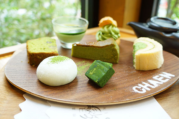 茶縁の抹茶の七福神