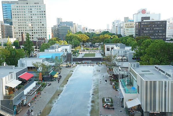 MIRAI TOWER三階からのながめ