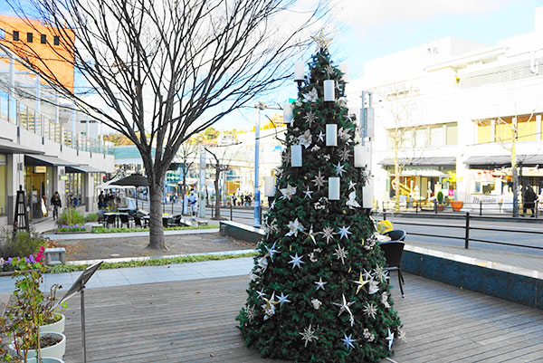 星が丘テラスのクリスマスツリー