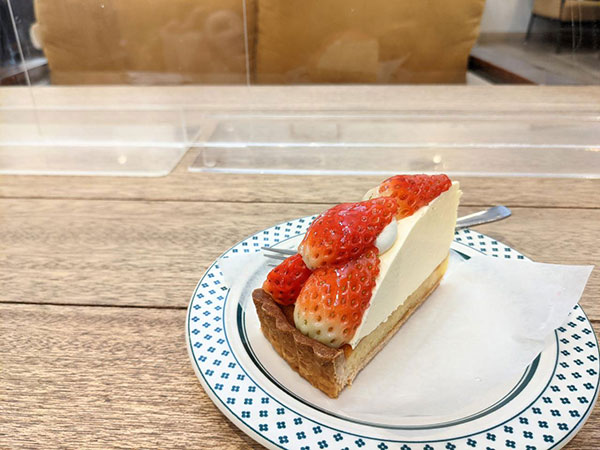 食後のケーキ