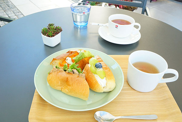 コッペパンサンドセット