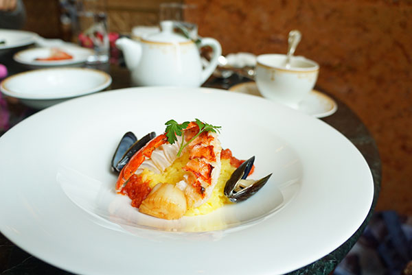 シュリンプのリゾット