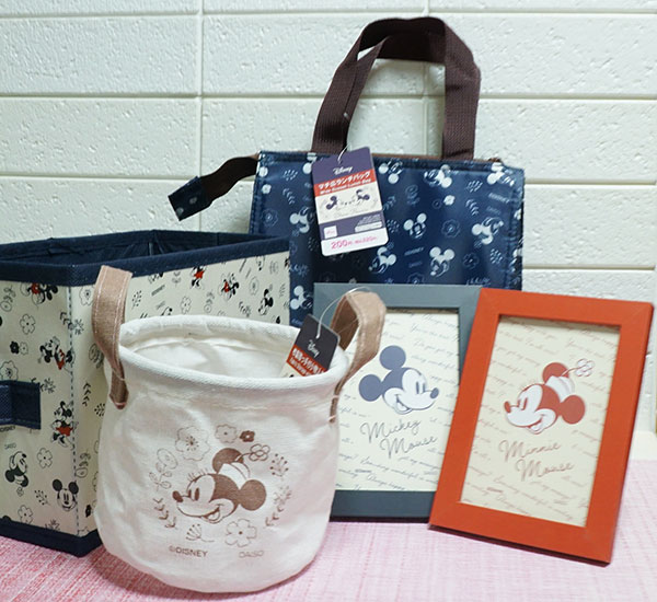 ダイソーのディズニーグッズ