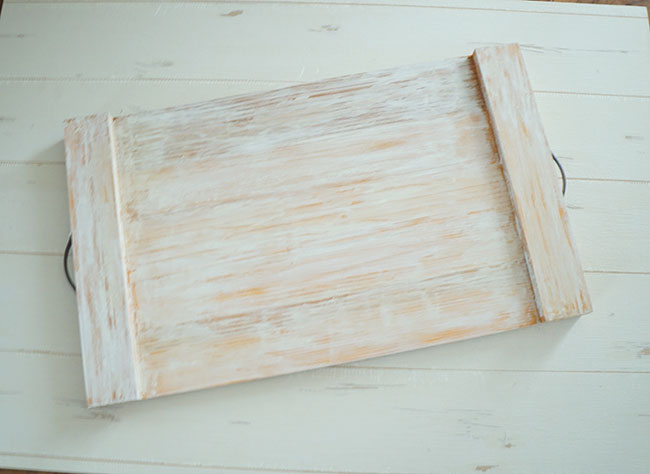 ワークショップで作ったトレー