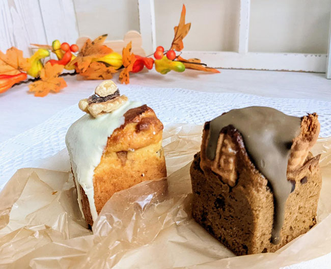 テイクアウトしたマフィン