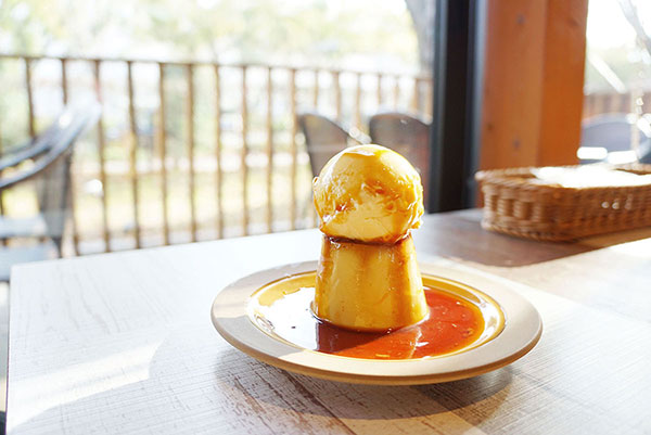 POP OVER CAFE DINNERのついつい撮りたくなるプリン