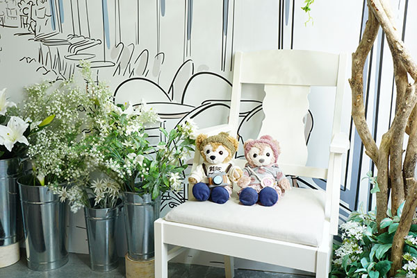 素敵なフォトスポットで、マイベアーぬい撮り