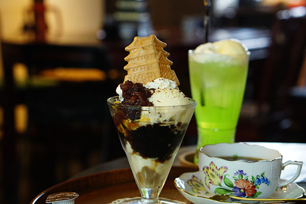 コーヒーゼリーパフェ