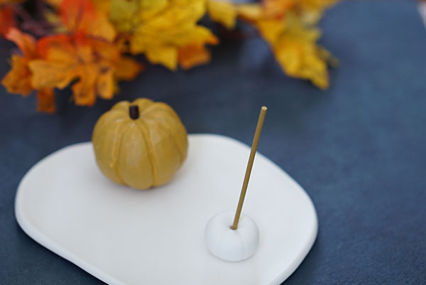 かぼちゃのお香立て