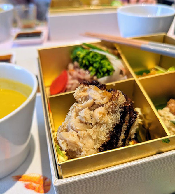 テンペの味噌カツ