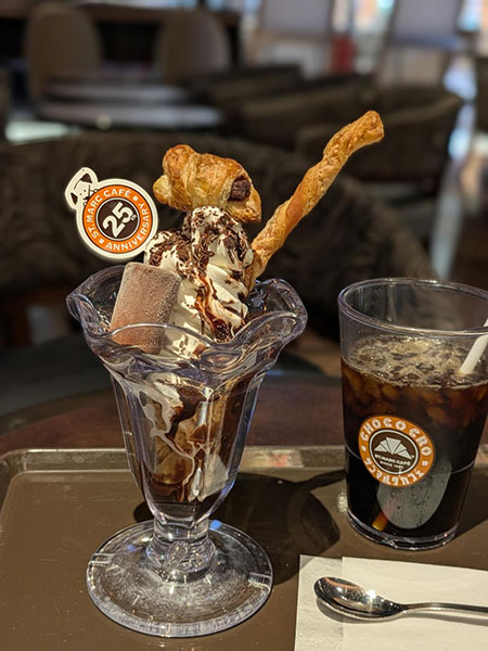チョコクロづくしチョコクロパフェ