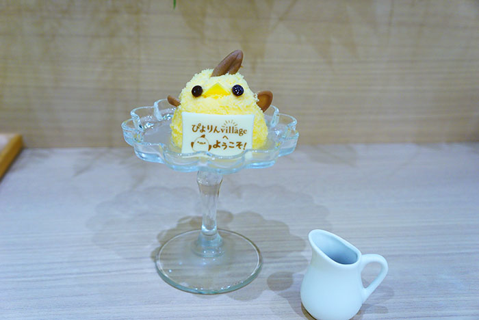 villageぴよりんの中身は全部プリン
