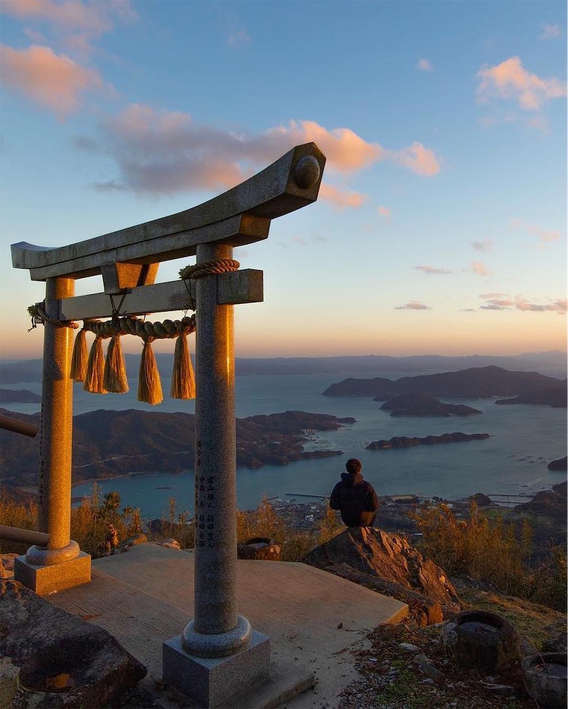天空の鳥居】天草の新観光スポット＂倉岳神社＂へ - くまモン県のブログ