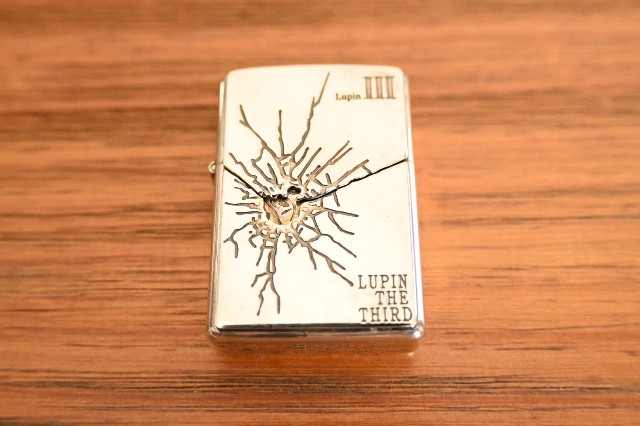 20240921 ルパン三世 トリックジッポー 弾痕 - kumamoto-aso