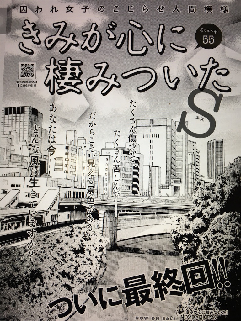 漫画 君が心に棲みついたs 第55話ついに最終話 のネタバレと感想 8巻掲載 漫画 時々小説 そして映画