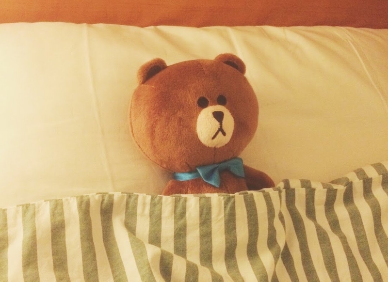 KUMAのクマ(遠距離が始まる前にワタシから渡しました)